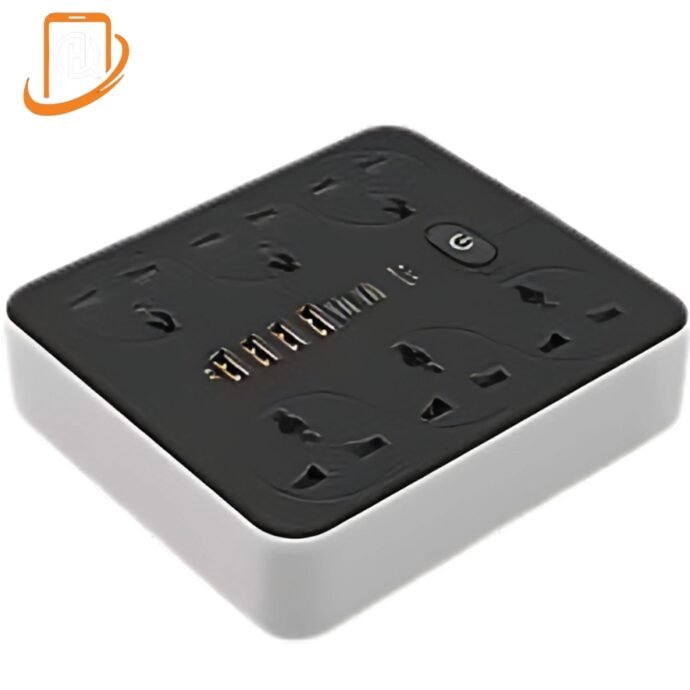 ⁦مشترك كهربائي متعدد الوظائف 4USB / 2Type-c⁩ - الصورة ⁦4⁩