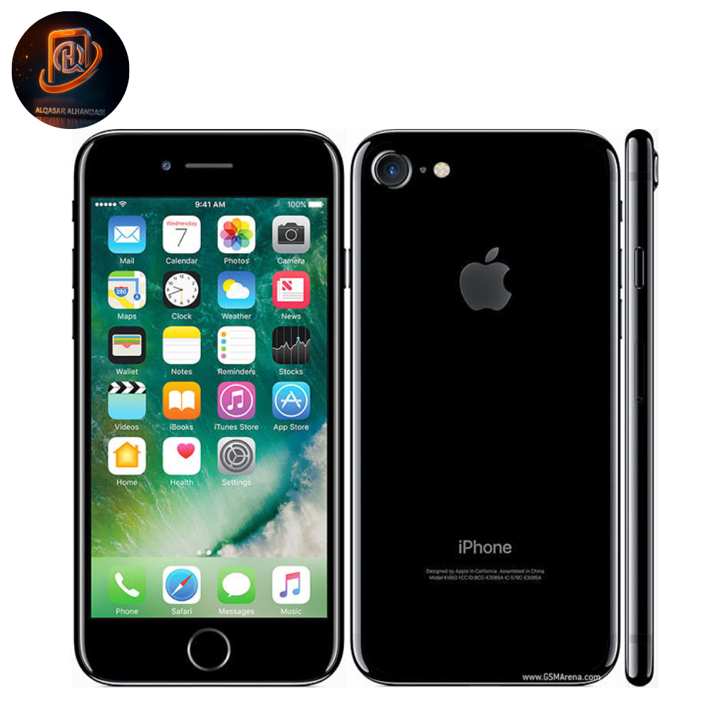 iPhone 7 سعة 32 جيجابايت بحالة الزيرو وكالـة مع ضمان 6 شهور