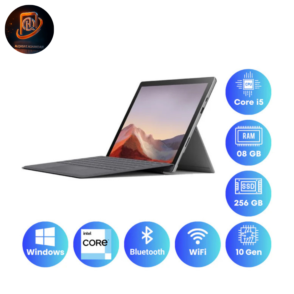 تابلت/لابتوب Microsoft Surface Pro 7 – Core i5 الجيل العاشر | 8GB RAM | 256GB SSD - الصورة 4