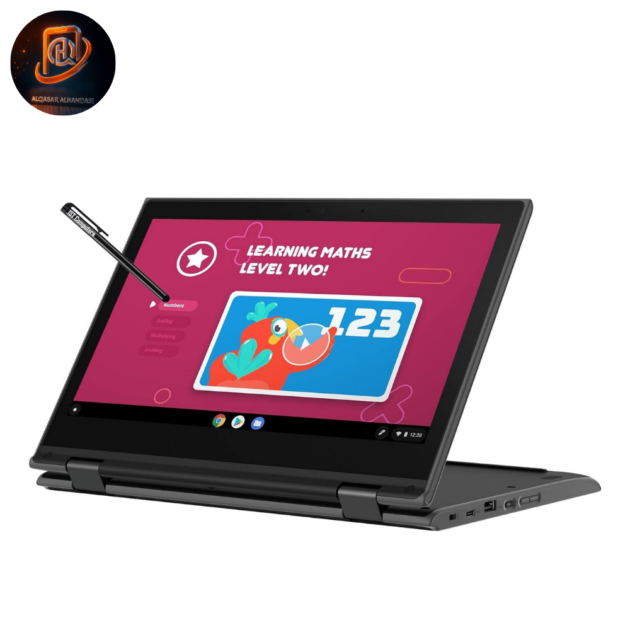 لابتوب Lenovo 300e G2 رام4 ومساحة 128 جيجا– شاشة لمس قابلة للدوران | مناسب للدراسة والاستخدام اليومي