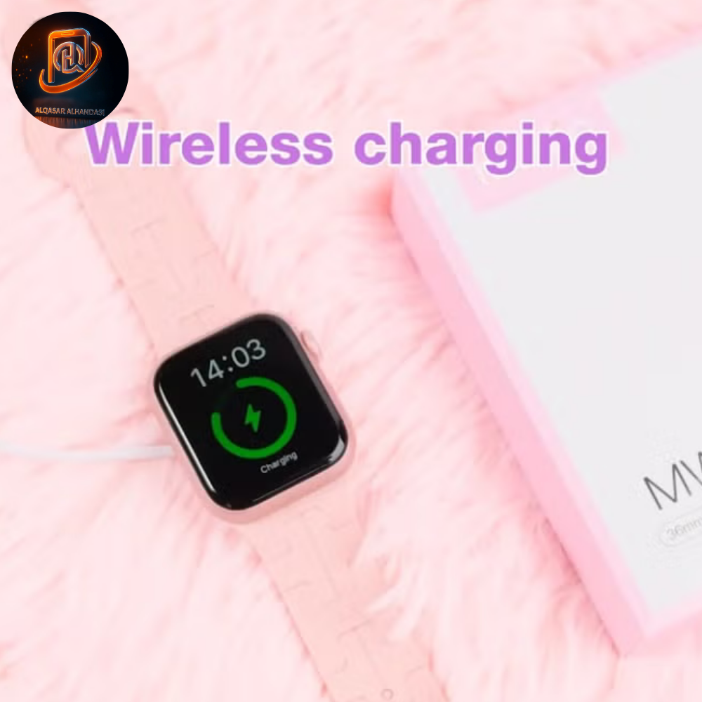 ⌚ ساعة Modio MW12 Mini الذكية – 36 مم – شحن لاسلكي – شاشة لمس كاملة - الصورة 5