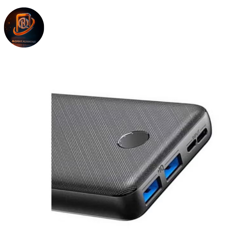 باور بنك Anker PowerCore Essential بسعة 20000mAh – شحن سريع 20 واط – تقنية PowerIQ – USB-C (إدخال فقط) – أسود - الصورة 6
